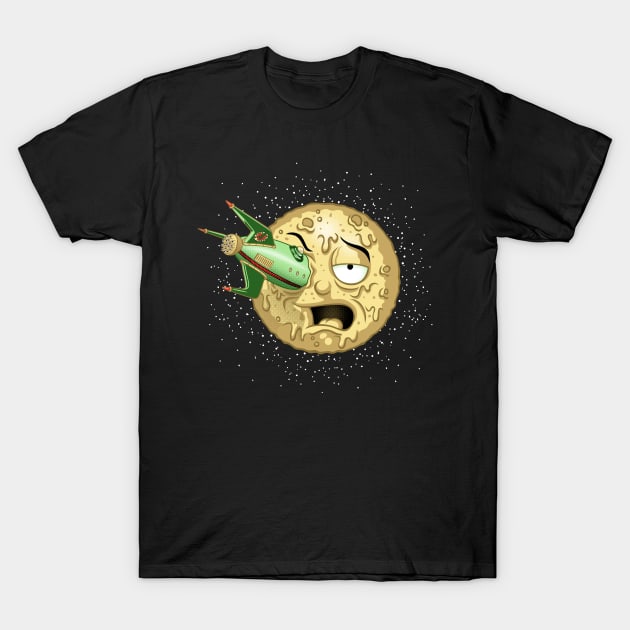 Crashed in the moon T-Shirt by Patrol